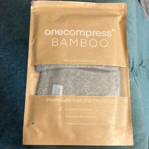 Bamboo Gray Healing Wrap compression socks-Large